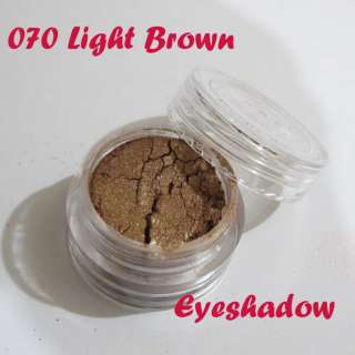 070 Light Brown Eyeshadow Pigment Shiny Smoky Eye 3g  