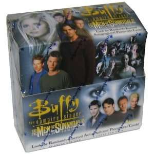   the Vampire Slayer and the Men of Sunnydale Premium Trading Cards Box