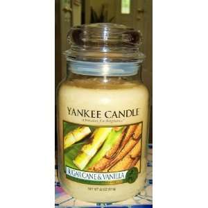  Sugar Cane & Vanilla 22oz Yankee Candle, Housewarmer Jar 