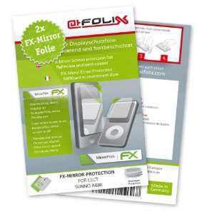  2 x atFoliX FX Mirror Stylish screen protector for CECT Sunno 