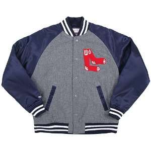  Boston Red Sox Triple Play Wool/Satin Jacket by Mitchell 