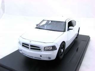   DODGE CHARGER R/T UNMARKED POLICE CAR WHITE 1/24 22476SWEWP BSW  