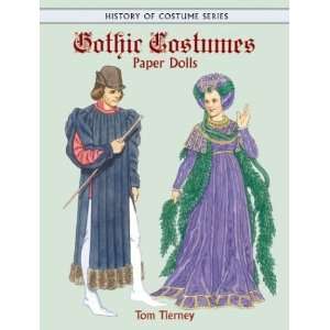  Gothic Costumes Paper Dolls (Dover Paper Dolls) [Paperback 