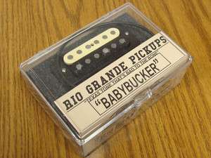 NEW USA Rio Grande Baby Bucker Mini PICKUP Guitar Zebra Humbucker 