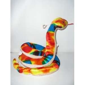  36 Cobra Snake Plush Toy ~ Blue / Orange / Yellow Toys 