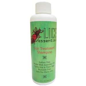 Lice Essentials Sulfate & Pesticide Free Shampoo   8oz 