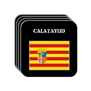  Aragon   CALATAYUD Set of 4 Mini Mousepad Coasters 