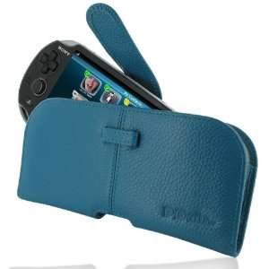   Case for Sony PS Vita   Horizontal Pouch Type (Teal/Floater Pattern