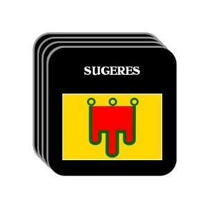  Auvergne   SUGERES Set of 4 Mini Mousepad Coasters 