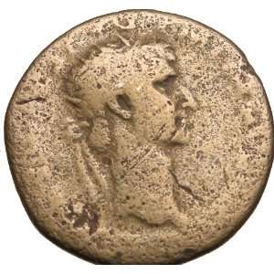   Ancient Roman Coin EMPEROR NERVA w Goddess FORTUNA 
