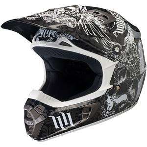  Fox Racing V 2 Hart And Huntington Helmet   Medium/Black 