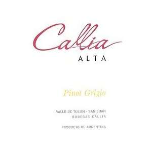  Bodegas Callia Pinot Grigio Alta 750ML Grocery & Gourmet 
