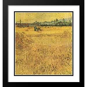  Van Gogh Framed and Double Matted 25x29 Oat Field with 
