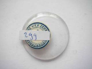 Bullseye glass N.O.S pocket watch crystal size 299  