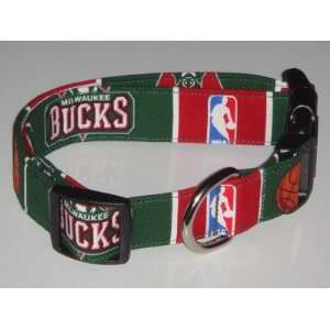  NBA Milwaukee Bucks Basketball Dog Collar Green X Large 1 