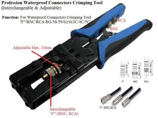 Coax Connector Crimping Tool F Connector Coax Cable (Compression Tool 