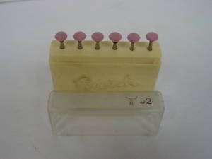 Busch Pink Mounted Stone 52 Jewelers Dental Tools  
