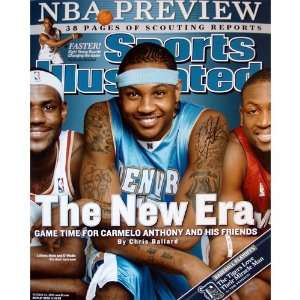 Carmelo Anthony Sports Illustrated Cover from 10/23/2006 16x20  