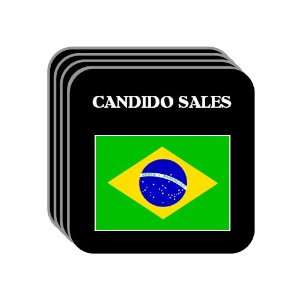  Brazil   CANDIDO SALES Set of 4 Mini Mousepad Coasters 