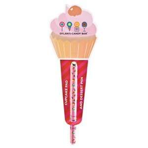  Dylans Candy Bar Die Cut Notepad with Pen   Cupcake 