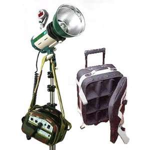   Operated Monolight Strobe Kit with Lithium Battery Set
