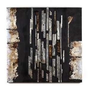  Gold Striations Wall Art