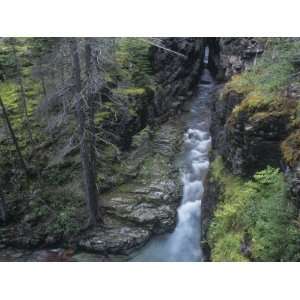  Water Eroded Gorge Through Rock Strata, Sunrift Gorge 