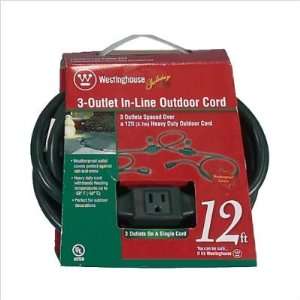  Orman Inc. 28417 3 Outlet In Line Outdoor Cord