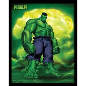  Hulk With Mushroom Cloud, 16 x 20 Framed Poster Print 
