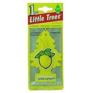   Little Trees Air Freshener, Lemon , PACK OF 24 Automotive