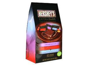 Hersheys 60% Cacao Extra Dark Chocolate Assortment 24 oz BIG BAG 