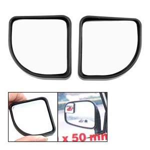   PCS Adjustable Wide Angle Car Blind Spot Mirror Black Electronics