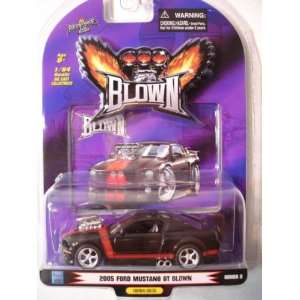   Blown Black 2005 Ford Mustang GT 164 Scale Die Cast Truck Car Toys