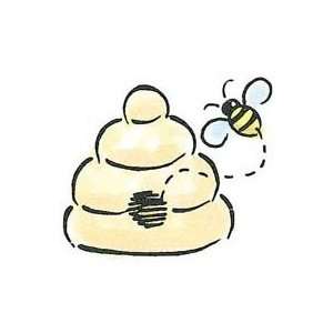  Buzzing Hive   Rubber Stamps