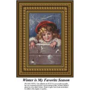  Winter is my Favorite Season Cross Stitch Pattern PDF 