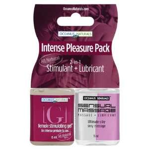   intense pleasure pack   stimulant and lubrica