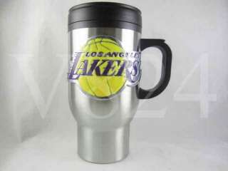 NBA Los Angeles Lakers Stainless Steel Travel Mug Cup  