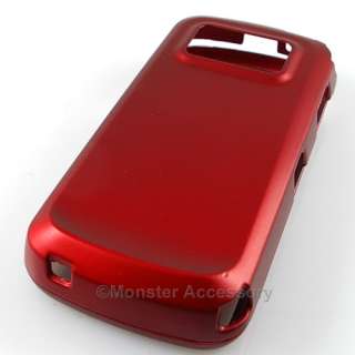 Red Rubberized Hard Case Cover For Nokia N97 Accessory  