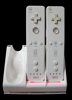 twin charge staton for wii remote includes 2pcs 1800mah rechargeable 