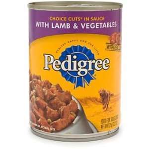 Pedigree Choice Cuts in Gravy with Lamb & Vegetables Dog Food 13.2 oz 