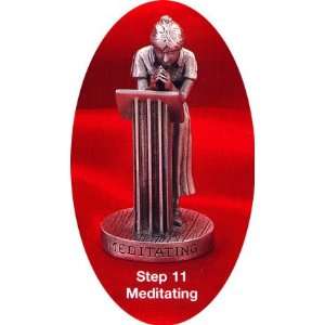  12 Steppers Step 11   Meditating (W) 