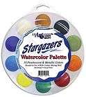 USArtQuest MICA Sparkling Watercolor Paint Stargazers  