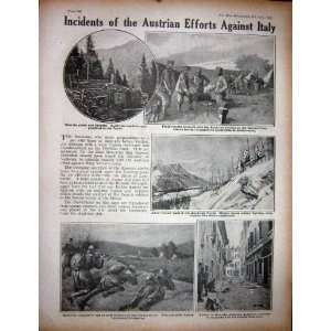   WW1 1916 Italian Engineers Alps Carso Soldiers Gorizia