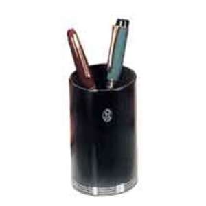    El Casco Pencil Cup Black And Chrome M 651CN