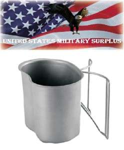 Military Surplus Stainless Steel Canteen Cup  