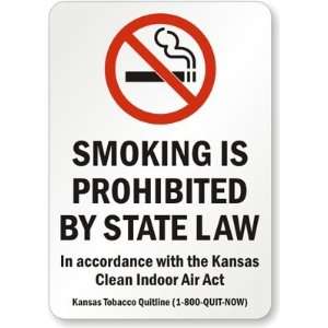  Smoking Is Prohibited By State Law   In Accordance With The Kansas 