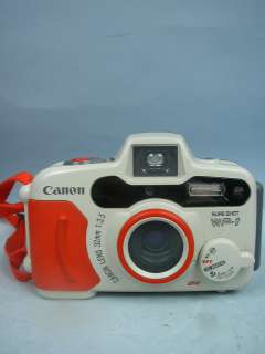 Canon Sure Shot WP 1 Weatherproof 35mm Camera W/Case 082966142130 