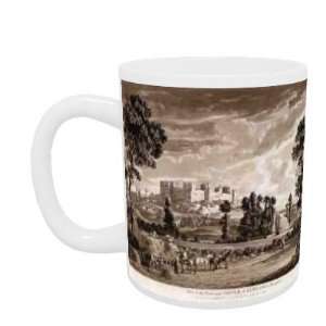 Part of the Town and Castle of Ludlow in Shropshire, engraved by the 