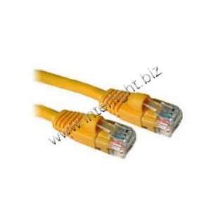   CAT5E SNAGLESS PATCH CABLE YELLOW   CABLES/WIRING/CONNECTORS