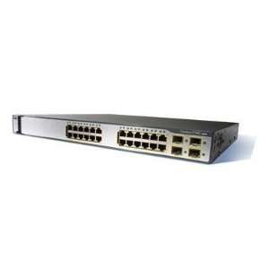  Cisco Catalyst 3750G 24TS Stackable Gigabit Ethernet Switch 